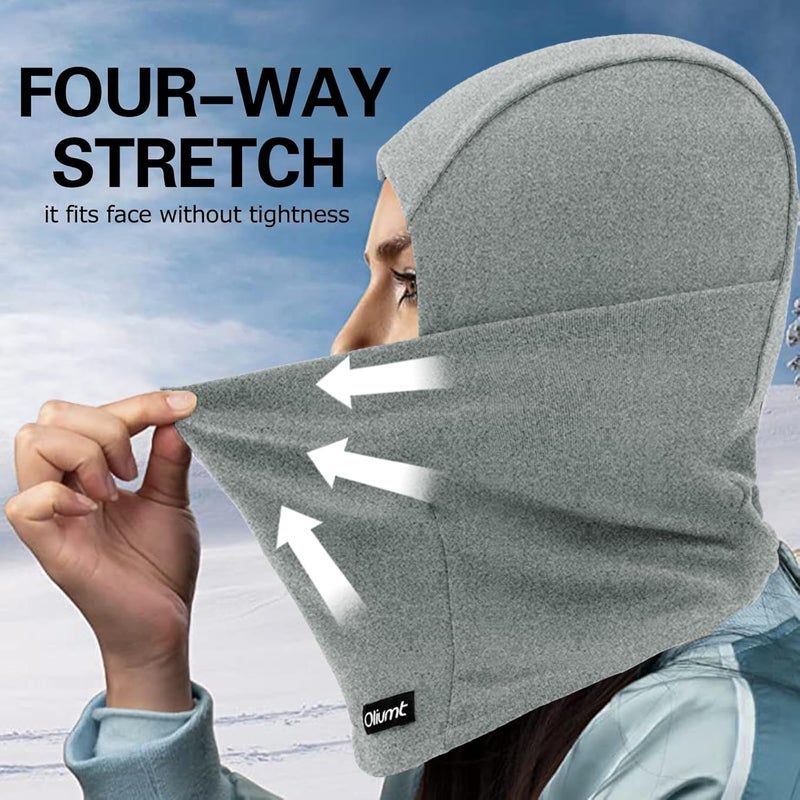 Oliumt Balaclava Ski Mask, Warm, Breathable & Lightweight, Full Coverage Fleece Winter Face Mask for Men & Women - Image 5